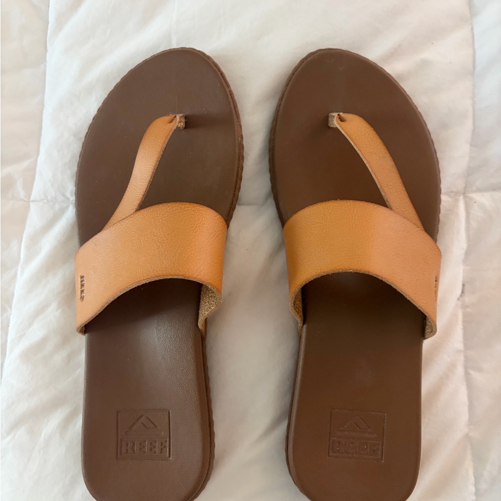 Reef waterproof tan Sandals